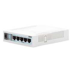Switch Mikrotik 5 puertos Gigabit Ethernet y 1 SFP