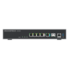 Dispositivo de Convergencia de Redes GCC6020 / Router VPN / Firewall de Próxima Generación / IP PBX / Switch de Red / 4 Puertos Gigabit Ethernet / 1 Puerto SFP+ 10 Gigabit / 1 Puerto 2.5 Gigabit / Administración en la Nube GDMS / Mont