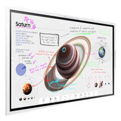 Pizarra Interactiva Digital / 55" 4K UHD (3840x2160) / Touch IR 20 Puntos / Whiteboard 4 Usuarios Simultáneos / Tizen 9.0 / WiFi / VESA 400x400
