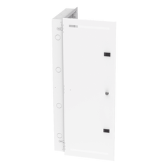 Gabinete Multipropósito de Montaje en Pared, de 42 in de Altura, Con Puerta Reversible, Fabricado en Acero, Color Blanco