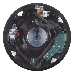 Altavoz de Plafón | 8in woofer,1in tweeter | Baja y Alta Impedancia | Color Negro