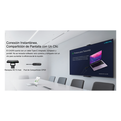 Kit de Conferencia Inalámbrica/ Transmisión 4K/ Plug & Play / Multi-plataforma