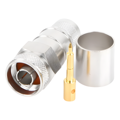 Conector N Macho Hex de Anillo Plegable para LP600, LMR-600, CNT-600.