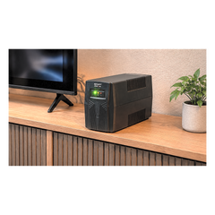 UPS de 1,000VA/600W / Topología Línea Interactiva / Entrada y Salida 120 Vca / Clavija NEMA 5-15P / 6 Tomas NEMA 5-15R