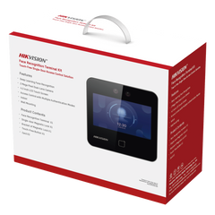Kit de Control de Acceso TODO INCLUIDO con Lector de Rostros, QRs y Tarjetas / 1,500 rostros / Compatible con App HIKConnect /Incluye Electroimán Botón de Salida y Montajes Z y L para imán / HIK-IA