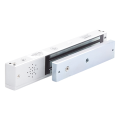 Chapa magnética 600Lb con Buzzer de alarma de puerta mantenida abierta / LED indicador de estado / Sensor de estado de placa/ Libre de Magnetismo Residual
