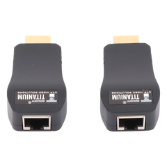 Kit Extensor 25m convertidor Señal HDMI a UTP (Cat5e/Cat 6) / Calidad PREMIUM