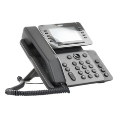 Teléfono IP Empresarial Esencial WiFi / Bluetooth, 20 líneas SIP, pantalla a color 4.3" ajustable, PoE, puertos Gigabit, conferencia local de 6 vías.
