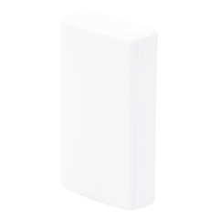 Tapa final en color blanco de PVC auto extinguible, para canaleta TEK100 (5591-02001)