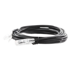 Cable de Parcheo Slim UTP Cat6A - 5 Metros (16.40 Pies) Negro, Diámetro Reducido (28 AWG)