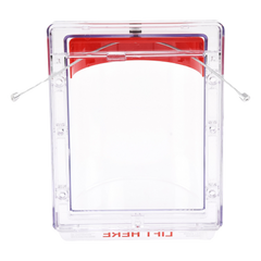 Cubierta Protectora Serie Stopper IIÆ De Policarbonato Super Resistente, Montaje Empotrado, Texto En Inglés, Sin Bocina
