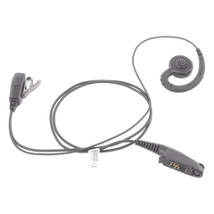 Micrófono de solapa con audífono ajustable al oído para Radios TE320 / TC-610P/TC-780