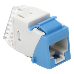 Jack Ultramax Cat6a, Utp, Tipo Keystone, Color Azul, Punch Down