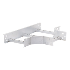 Derivación "T" Horizontal de Aluminio Perfil Z / Peralte 3 1/4" / Ancho 9"/ Radio 8" / Incluye Tornillería (CHTHEZ314R8X9AK)