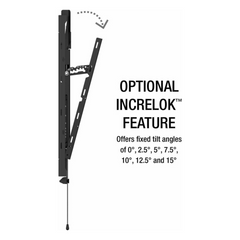 Soporte de Pared Universal Scissor SmartMount para Pantallas desde 49" hasta 120" / Extensión 12.8" (325 mm) / Carga Máxima 250 lb (113.4 kg) / Ajuste Post-Instalación / Hook-and-Hang / IncreLok