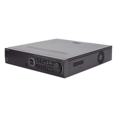 DVR 16 Canales TurboHD + 8 Canales IP / 3K / 5 Megapixel / 8 Bahías de Disco Duro / 16 Entradas de Audio Fisicas (Microfono por Separado) / Audio por coaxitron / Acusense / 16 Entradas de Alarma / POS / H.265+