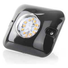 Luz Oculta Ultra Brillante con 12 LED, Color Claro