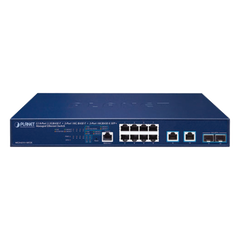Switch Administrable Capa 3, 8 Puertos de 2.5G BASE-T, 2 Puertos de 10 G BASE-T, 2 Puertos SFP de 10 G
