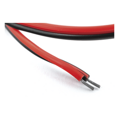 Cable con Conector Macho (Pigtail) / Alimentación para Vcc con Puntas Libres / Polarizado / Largo 22 cm (8.66 Pulgadas) / Calibre 22AWG.