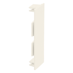Unión recta de tapa, para uso con canaleta T70, Material PVC Rígido, Color Blanco