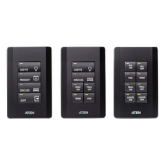 Sistema de control ATEN | Teclado de 8 botones (EE. UU., 1GANG) | BLANCO |