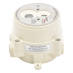 Detector de Flama UV/IR / Detección Dual UV-IR / Alcance 30 m (98.4 ft) / Campo 90° / A Prueba de Explosión / -40°C a 75°C