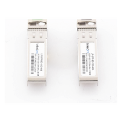 Transceptores Ópticos Bidireccionales SFP+ (Mini-Gbic) / Monomodo 1270 & 1330 nm / 10 Gbps / 1000BASE-BX / Conector LC/UPC Simplex / DDM / Hasta 40 km / 2 Piezas
