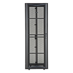 Gabinete FlexFusion para Centros de Datos, 42 UR, 800 mm de Ancho, 1070 mm de Profundidad, Fabricado en Acero, Color Negro