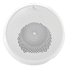 Bocina de techo para evacuación por voz, doble voltaje 25/70.7 V, sin estrobo, color blanco, Serie L System Sensor