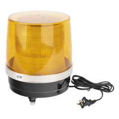 Burbuja Brillante de Larga Vida Útil, Con 150 LEDs, Color Ambar, Domo Ambar, 110 Vca