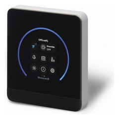 Termostato comercial con pantalla táctil a color para fan coil de 2 o 4 tubos, comunicación BACnet MS/TP y Modbus RTU