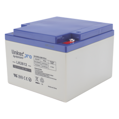 Batería de respaldo 12 V | 26 Ah AGM | Especial para Seguridad Electrónica | UPS | Sistemas de Emergencia | Vida útil 5 años | Terminales M5