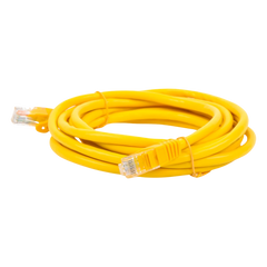Cable de Parcheo UTP Cat6 - 3.0 Metros (9.84 Pies) - Amarillo