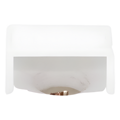 Tapa final color blanco de PVC auto extinguible, para canaletas TMK1020, TMK1020SD, TMK1020CD (5190-02001)