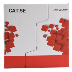 Bobina de Cable UTP 305 Metros (1000 Pies) / Cat5E (24 AWG) / Color Blanco / PVC (CM) / Uso en Interior / 100% Cobre / Aplicaciones de CCTV y Redes de Datos