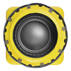 Subwoofer subterráneo de 10 in | 200 Watts | 4 Ohms | Amarillo