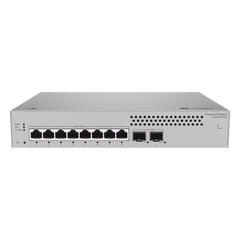 Switch de Acceso Gigabit Administrable Capa 2+ / 8 puertos 10/100/1000 Mbps / 2 Puertos 10GE SFP Uplink / ERPS / Rutas Estáticas / Administración Nube Gratis