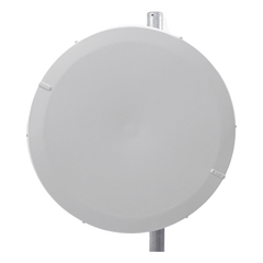 Antena Direccional de Alto Rendimiento/ Parábola profunda para mayor aislamiento al ruido / 29 dBi / 4.9 - 6.4 GHz / Conector de guía de onda para radios B5X, C5X, y C6X / Fácil Montaje y Soporte de acero inoxidable / Radomo Inclu