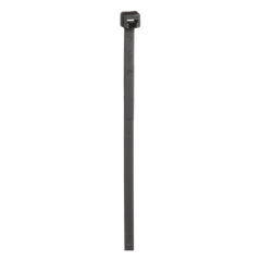 Cincho de Nylon 6.6, de 203mm largo x 3.6mm ancho, Color Negro. Paquete de 1000 Piezas