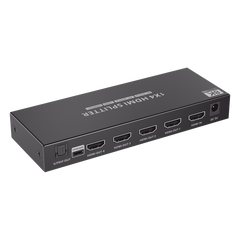 Splitter HDMI 1X4 | Velocidad de trasmisión 48 Gbps| Resolución 8K | Salida de audio| HDCP 2.3