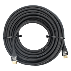 Cable HDMI de 10 Metros (32.81 Pies) | Alta Definición | Longitud | Versión 2.0 | Alta Velocidad 18Gbps | 4K@60Hz | Conectores Chapados en Oro | Tipo Redondo