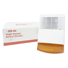 Sirena Estrobo para Exterior / 120 dB / IP65 / Luz Intermitente / Anti-Sabotaje