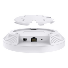 Punto de Acceso Omada / Wi-Fi 7 BE5000 MU-MIMO 2x2 / 1 Puerto 2.5 Gbps / Mesh Omada / Operaciones Multiencale (MLO) / Configuración por Controlador o Stand-Alone / Para Montaje en Techo/pared / Alimentación PoE+
