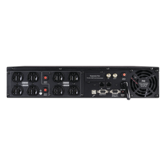 UPS de 1500 VA/900 W, Topología Línea Interactiva, Entrada 120 Vca NEMA 5-15P, Torre o Rack 2 UR, Con 8 Tomas NEMA 5-15R