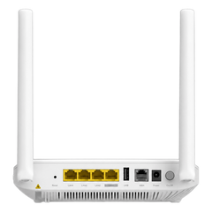 ONU GPON Wi-Fi 7 BE3600 (2.4/5 GHz), Compatible con OLT de Terceros, 1 Puerto 2.5GE + 3 Puertos GE, 1 POTS , 1 USB 2.0