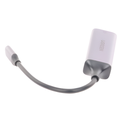 Adaptador de Red USB-C 3.1 (5 Gbps) a RJ45 | Thunderbolt 3 | Admite 10/100/1000 Mbps | Chip Inteligente | Amplia Compatibilidad | Caja de Aluminio | Longitud del cable 10 cm.