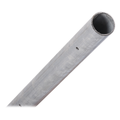 Poste de Esquina / Tubo Galvanizado G60 / 1.20 m (3.9 ft) / 5 Perforaciones / 1" Diámetro / Para Cerco Eléctrico