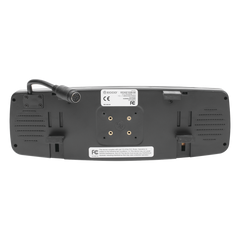 Camara de Reversa Alambrica y Monitor Tipo Retrovisor de 4.3 pulgadas, Incluye cámara para placa de 170°