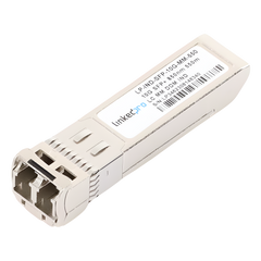 Transceptor Óptico Industrial SFP+ (Mini-Gbic) / Multimodo 850 nm / 10 Gbps / 10GBASE-SR / Conectores LC/UPC Dúplex / DDM / Hasta 550 m