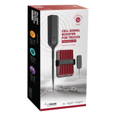 KIT Amplificador de Señal Celular 4G, 3G, VoLTE y Voz Convencional, Drive Reach OTR/ Especial para Tractocamión y Pick up Pesados/ Soporta múltiples dispositivos y compañías como Telcel, AT&T y Movistar a la vez.